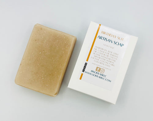Birthday Suit Artisan Soap -Unscented